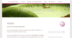 Desktop Screenshot of craniosacraltherapie-maria-tassone.ch